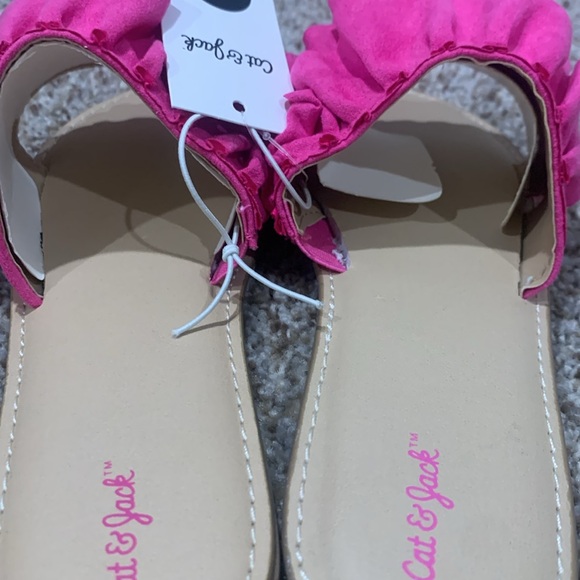 Cat and Jack Girls ‘Gwen’ Open Toe Sandals - Picture 4 of 5